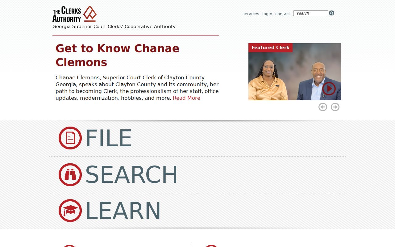 Worth County court case lookup through Georgia clerk services
