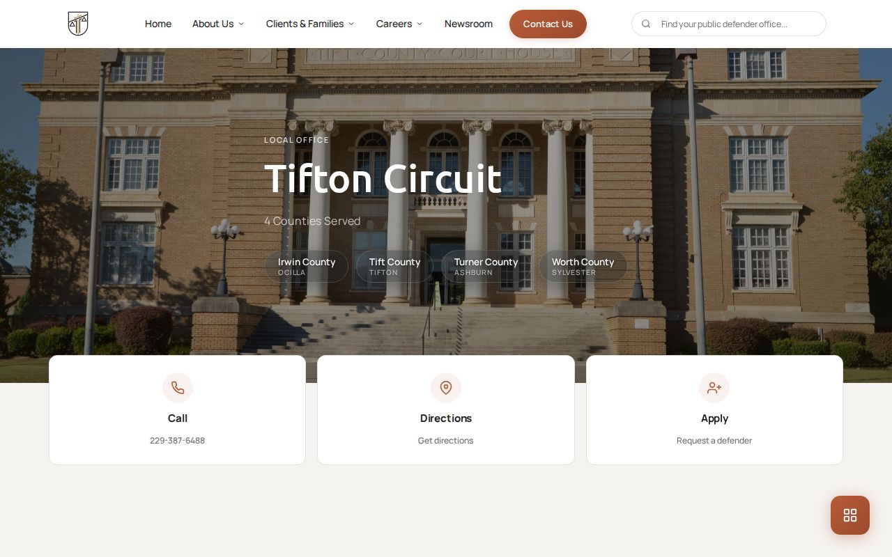 Tifton Circuit Poulan criminal record source
