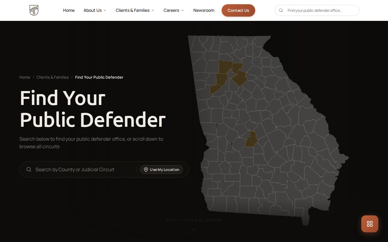 Worth County Tifton Circuit map for Poulan checks