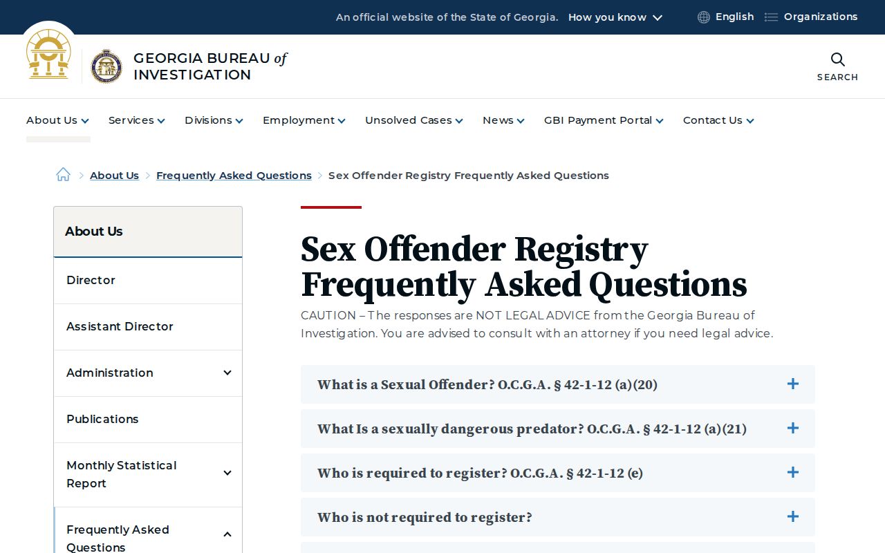 GBI registry definitions and troubleshooting
